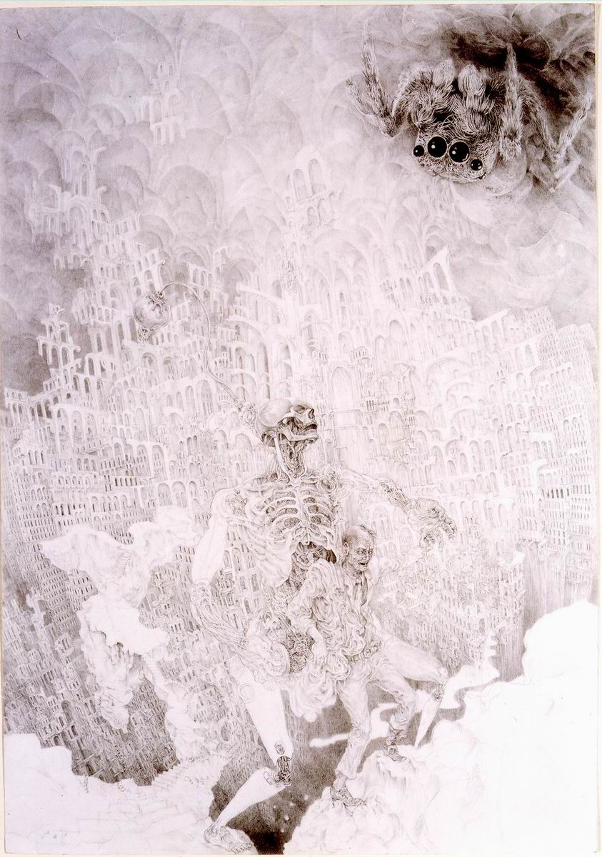Der letzte Mensch, 2002 Drawinging - Der letzte Mensch, 2002