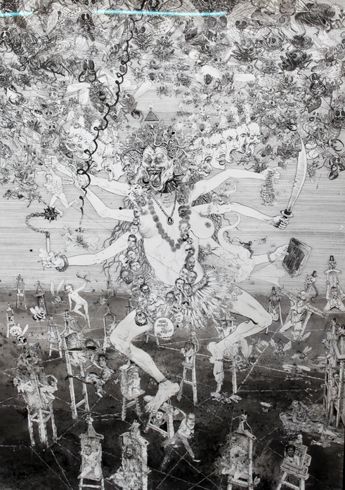 Kali, 2014 Drawinging - Kali, 2014