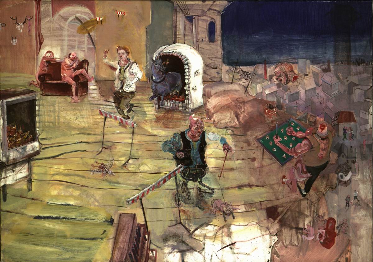 Die Profanisierung der Hürde, 2005 Painting - Die Profanisierung der Hürde, 2005